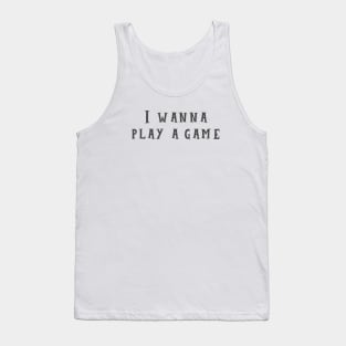 Play a Game Tank Top